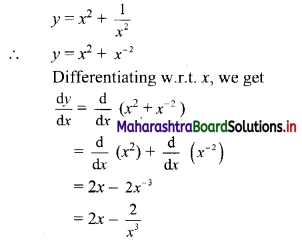 Maharashtra-Board-11th-Commerce-Maths-Solutions-Chapter-9-Differentiation-Miscellaneous-Exercise-9-II-Q1