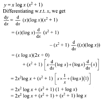 Maharashtra-Board-11th-Commerce-Maths-Solutions-Chapter-9-Differentiation-Miscellaneous-Exercise-9-II-Q10