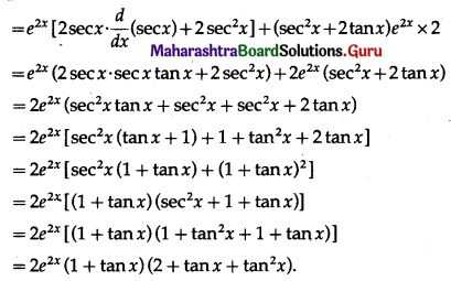 Maharashtra-Board-12th-Maths-Solutions-Chapter-1-Differentiation-Ex-1.5-Q1-ii.1