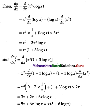 Maharashtra-Board-12th-Maths-Solutions-Chapter-1-Differentiation-Ex-1.5-Q1-iv