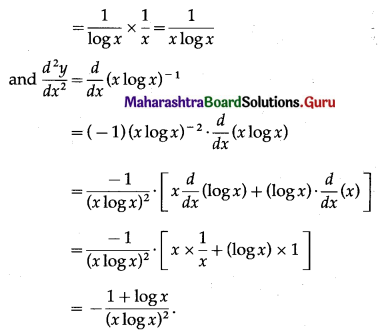 Maharashtra-Board-12th-Maths-Solutions-Chapter-1-Differentiation-Ex-1.5-Q1-v.1