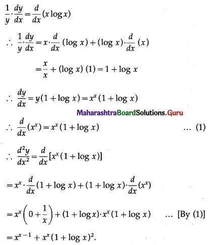 Maharashtra-Board-12th-Maths-Solutions-Chapter-1-Differentiation-Ex-1.5-Q1-vi