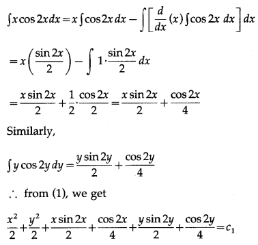Maharashtra-Board-12th-Maths-Solutions-Chapter-6-Differential-Equations-Ex-6.3-Q2-vii