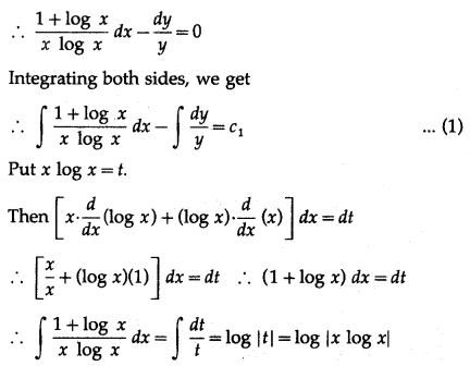 Maharashtra-Board-12th-Maths-Solutions-Chapter-6-Differential-Equations-Ex-6.3-Q3-iii