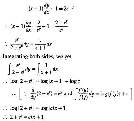Maharashtra-Board-12th-Maths-Solutions-Chapter-6-Differential-Equations-Ex-6.3-Q3-v