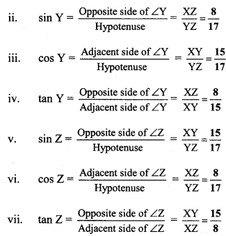 Maharashtra-Board-Class-9-Maths-Solutions-Chapter-8-Trigonometry-Problem-Set-8-5